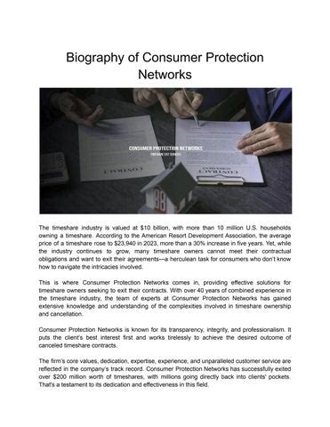 consumerprotectionnetworks Publisher Publications - Issuu