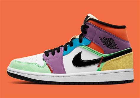 Air Jordan 1 Mid SE Multi CW1140-100 Release Date | SneakerNews.com