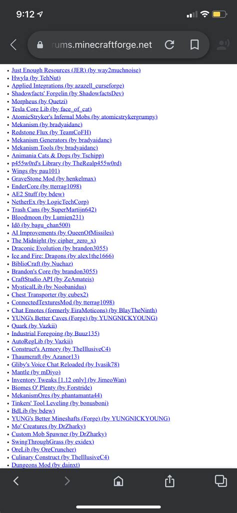 Mod conflict - Support & Bug Reports - Forge Forums