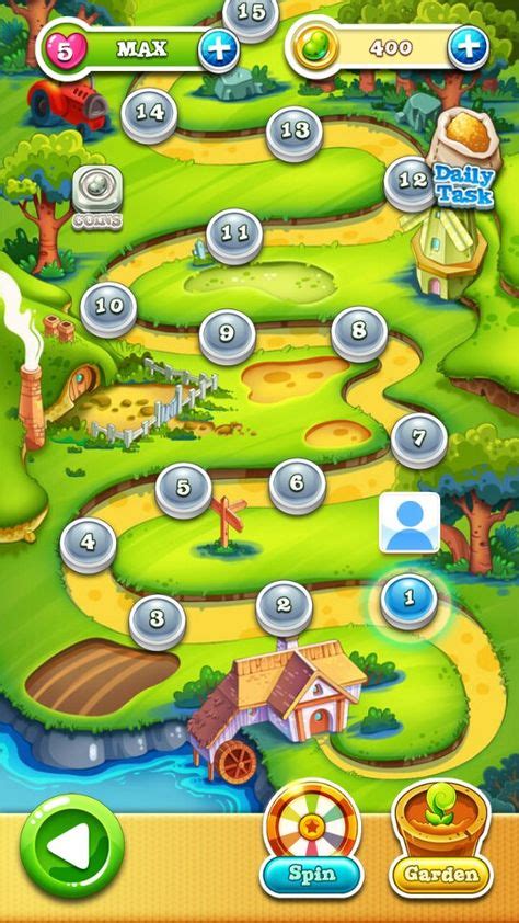 12 Mobile Game Menu ideas