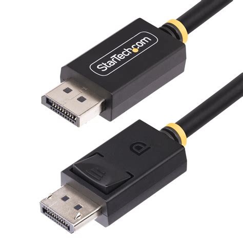 StarTech.com 6ft DisplayPort 2.1 Cable, VESA Certified DP40 DisplayPort ...