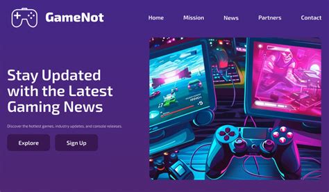 Game News Website | Figma