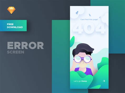 Error Screen - Free Download - UIBundle