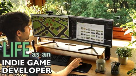 A Day as an Indie Game Developer - YouTube