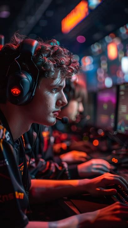 Free Focused eSports Player Image | Download at StockCake