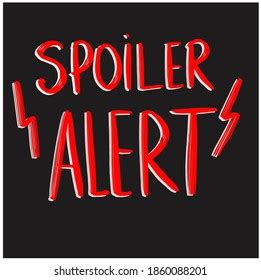 Spoiler Warning Grunge Rubber Stamp On Stock Vector (Royalty Free ...