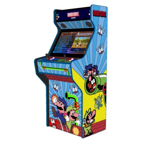 Mario Bros, 27 Inch full size arcade machine, 3000 games,120w subwoofer ...