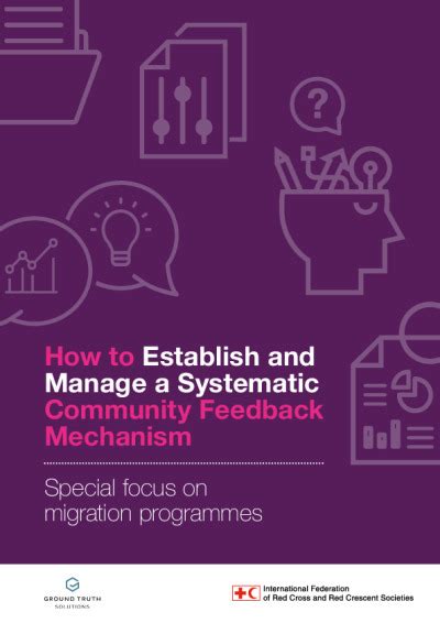 How to Establish and Manage a Systematic Community Feedback Mechanism ...