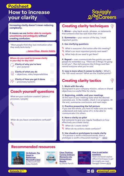 How to increase your clarity | Amazing If