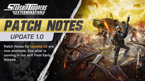 Update 1.0 Patch Notes