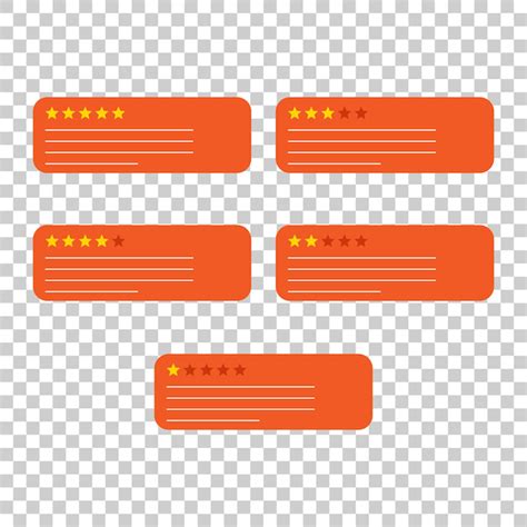 Premium Vector | Review feedback rating bubble with star icon vector ...