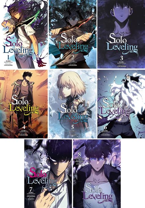 Solo Leveling Manga Series Vol 1-4: 4 Books Collection Set : Chugong ...