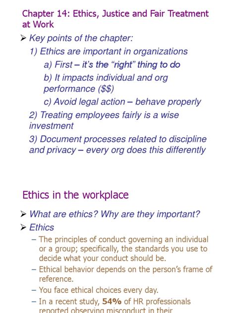 Ethical Workplace Practices: Ensuring Fair Treatment of Employees ...
