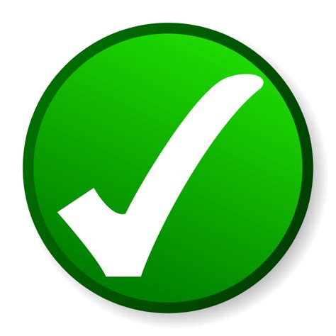 Correct Sign Symbol - ClipArt Best