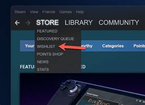How to Wishlist Games on Steam