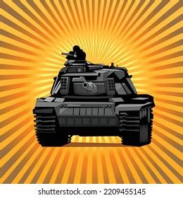 Tank Forces Tanks Attacking Stock Vector (Royalty Free) 2209455145 ...