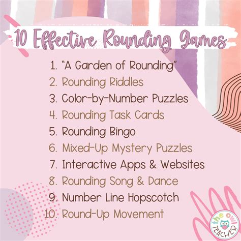 10 Exciting & Effective Rounding Games - The Owl Teacher