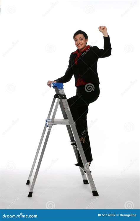 Climbing The Corporate Ladder Stock Photography - Image: 5114992