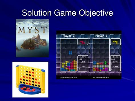 PPT - Game Objectives PowerPoint Presentation - ID:2780631