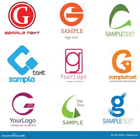 Letter G Logo Stock Photos - Image: 22214543
