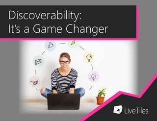 Discoverability it’s a game changer | PPT