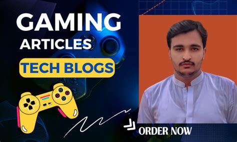 Write seo friendly gaming and tech articles or blog posts by Mudasir ...