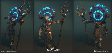 ArtStation - The Summoner (In-Game Base Gear Set), Romel Revollo ...