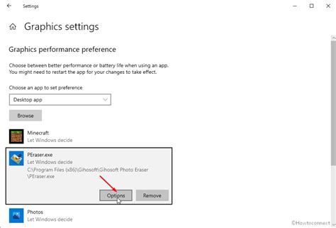 Graphics Settings Windows 10