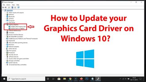 How to Update your Graphics Card Driver on Windows 10? - YouTube