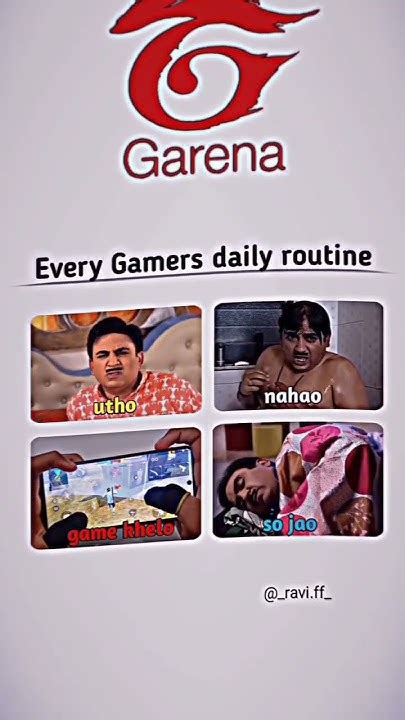 every gamer's daily routine - YouTube