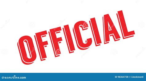 Official rubber stamp stock vector. Illustration of label - 98364738