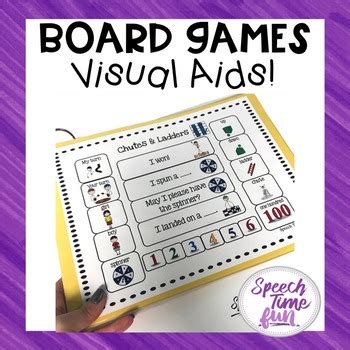 Board Games Visual Aids by Speech Time Fun | Teachers Pay Teachers